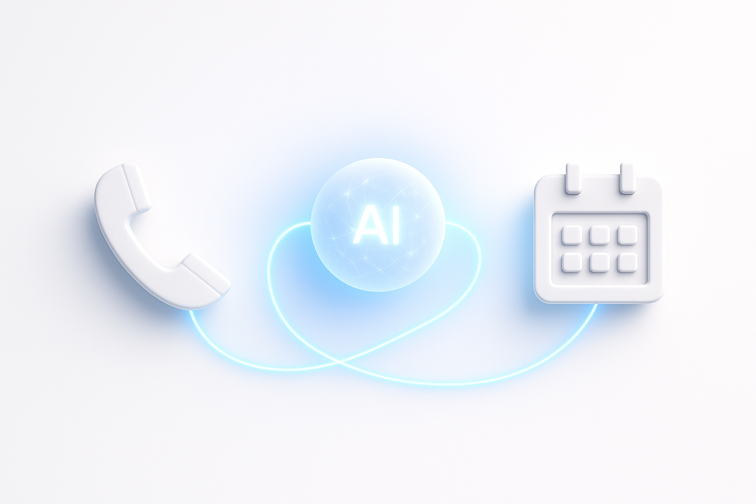 Telefon verbindet sich mit KI und Kalender